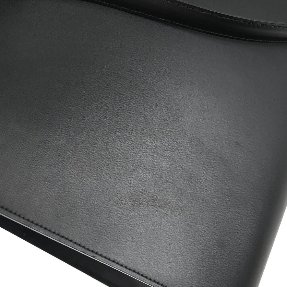 Cartier Black Leather Panthere Tote Handbag EKED 117334 - Picture 5 of 10